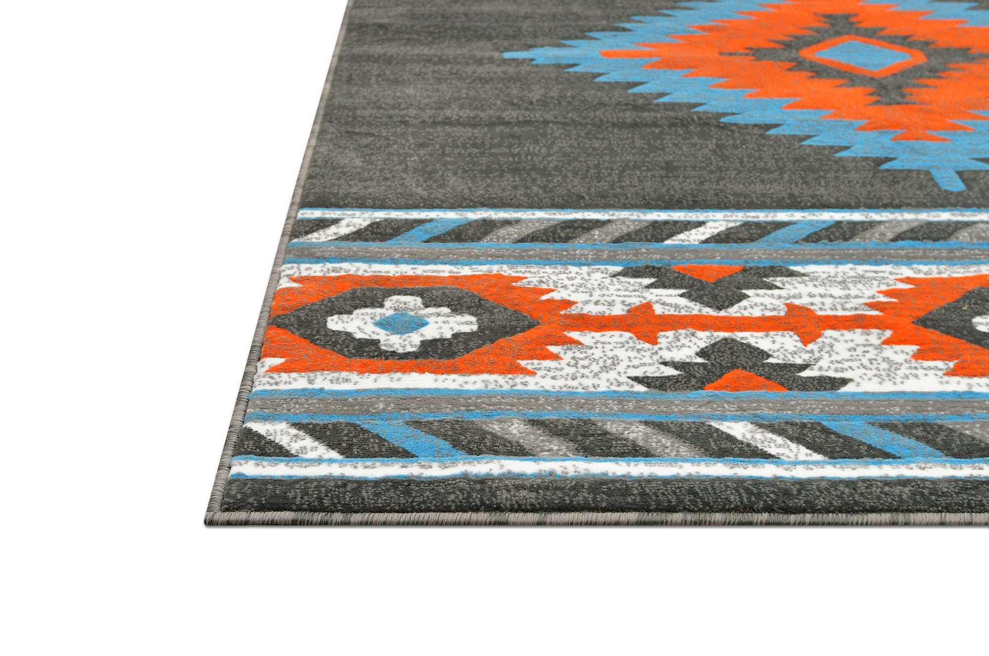 HR Southwestern Rugs Tribal Medallion #41