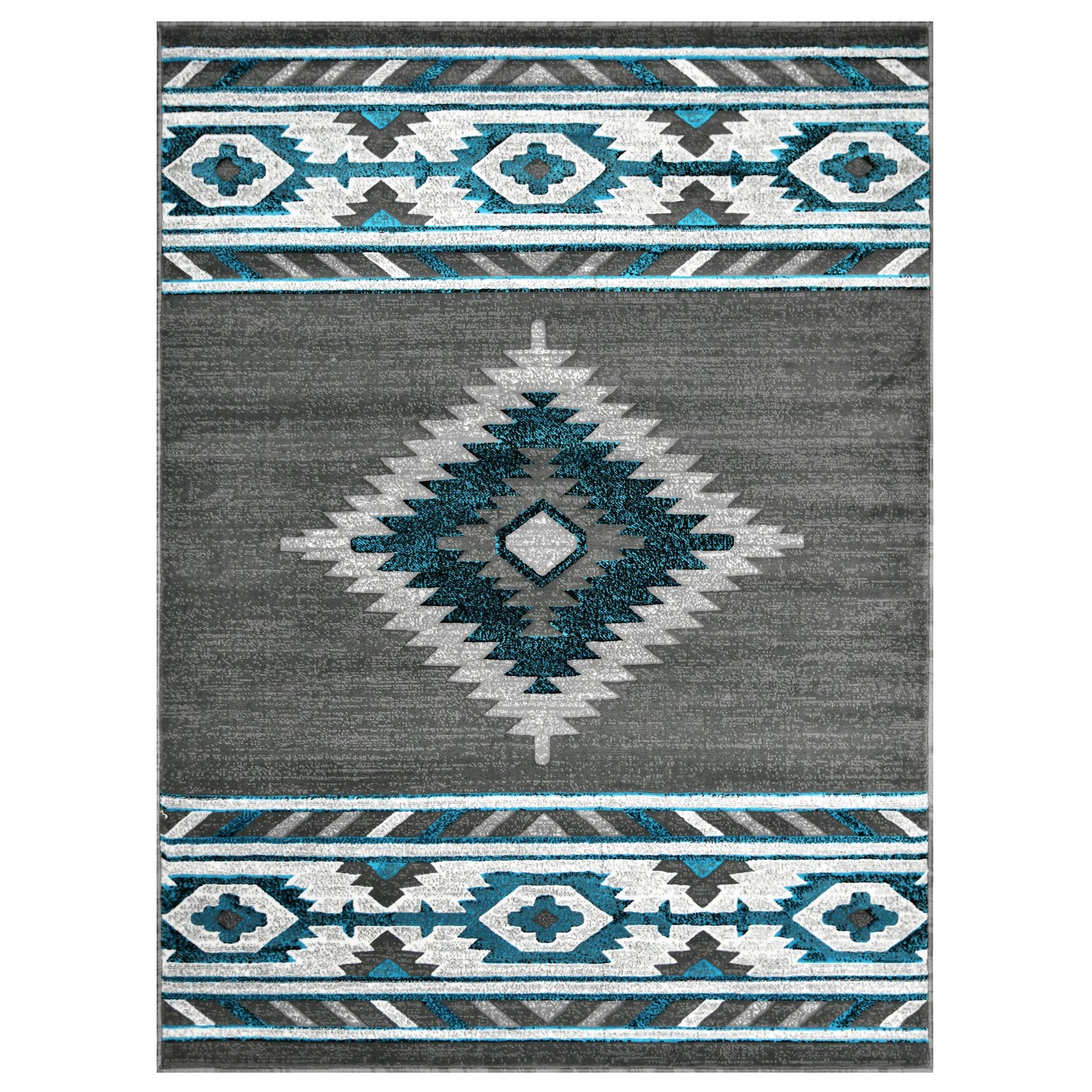 HR Southwestern Rugs Tribal Medallion #41