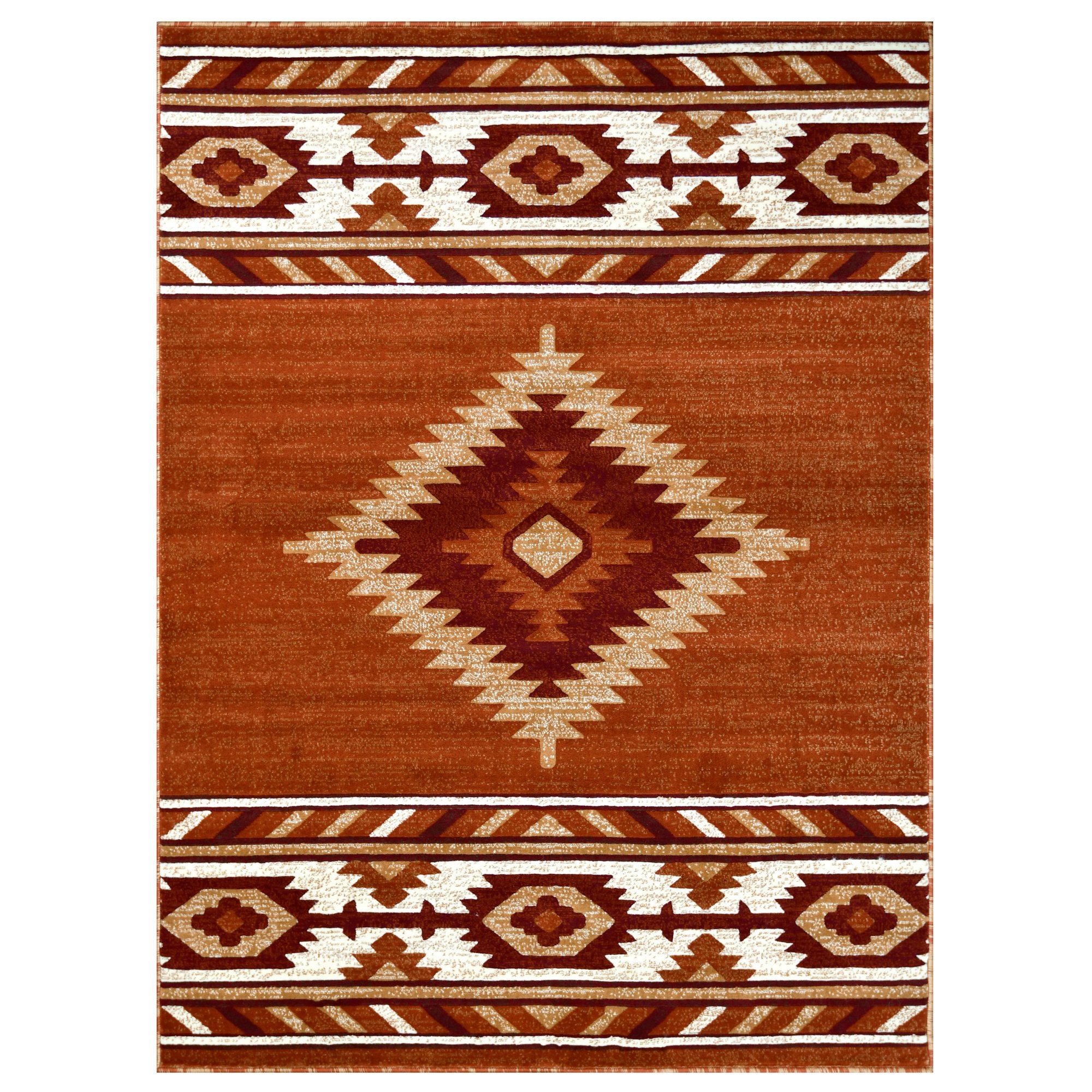 HR Southwestern Rugs Tribal Medallion #41