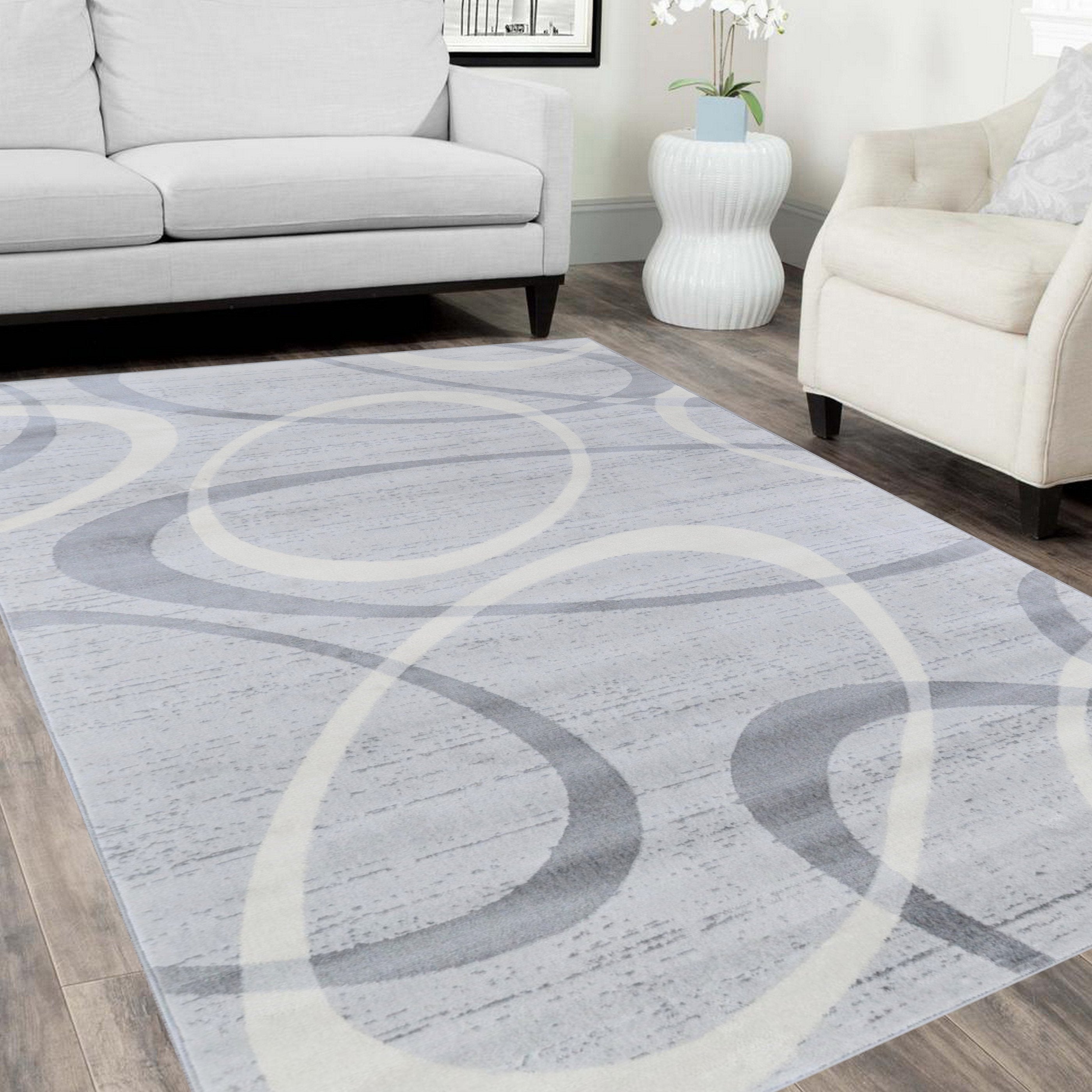 Oval Pattern Soft Touch Rug #84