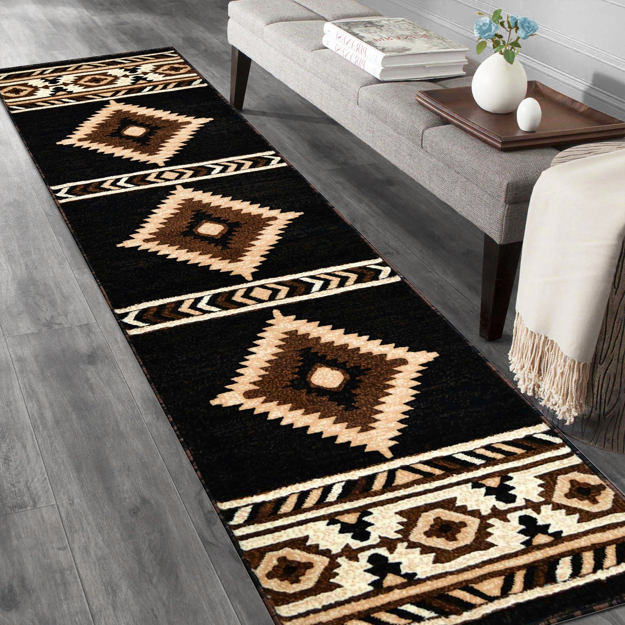 HR Southwestern Rugs Tribal Medallion #41