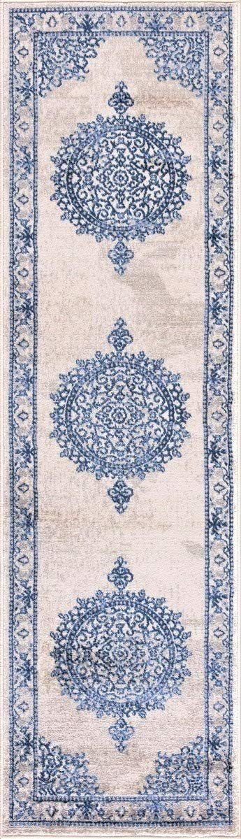 HR Traditional Rug for Living Room Antiqued Oriental Boho Décor