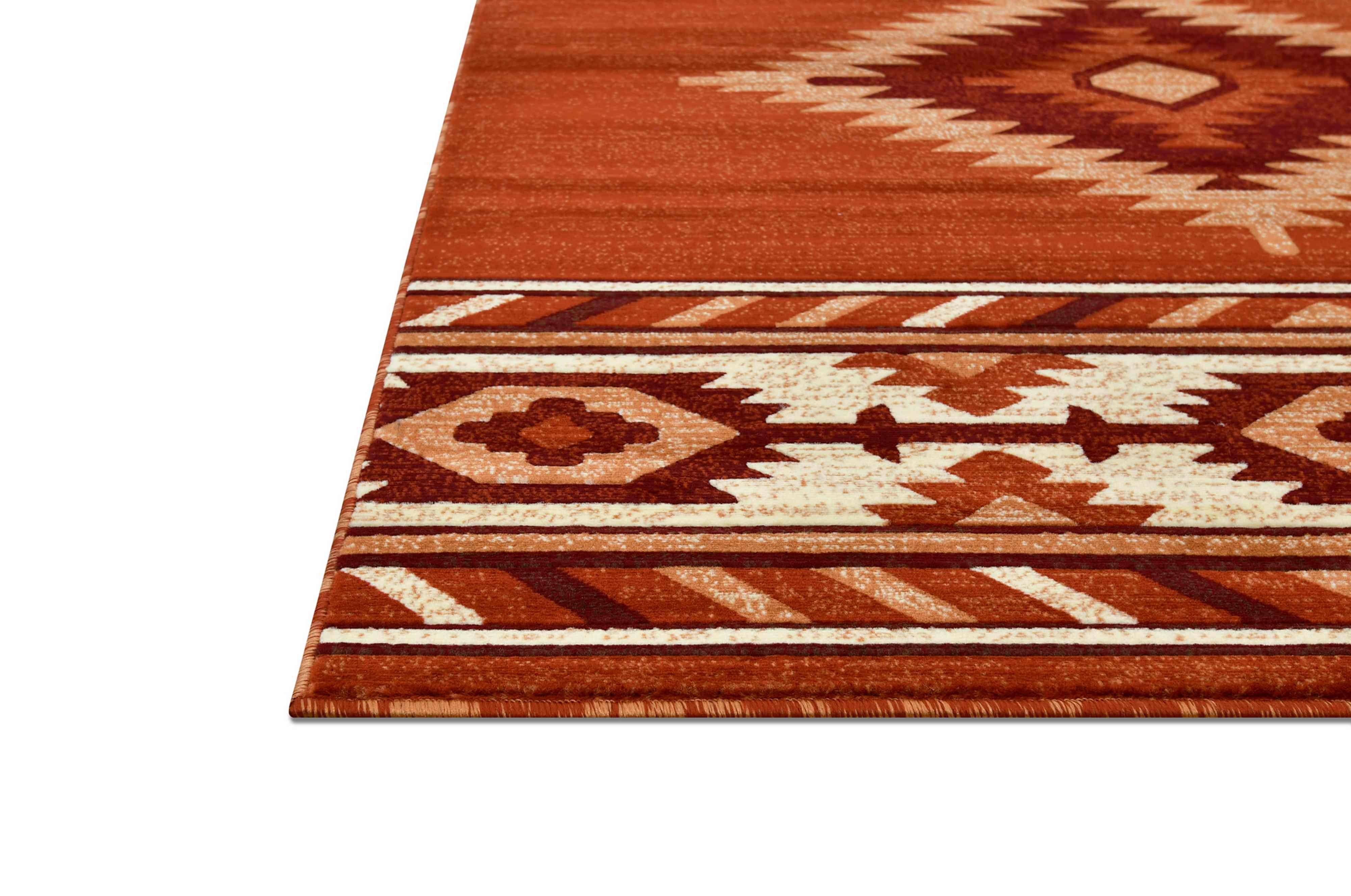 HR Southwestern Rugs Tribal Medallion #41