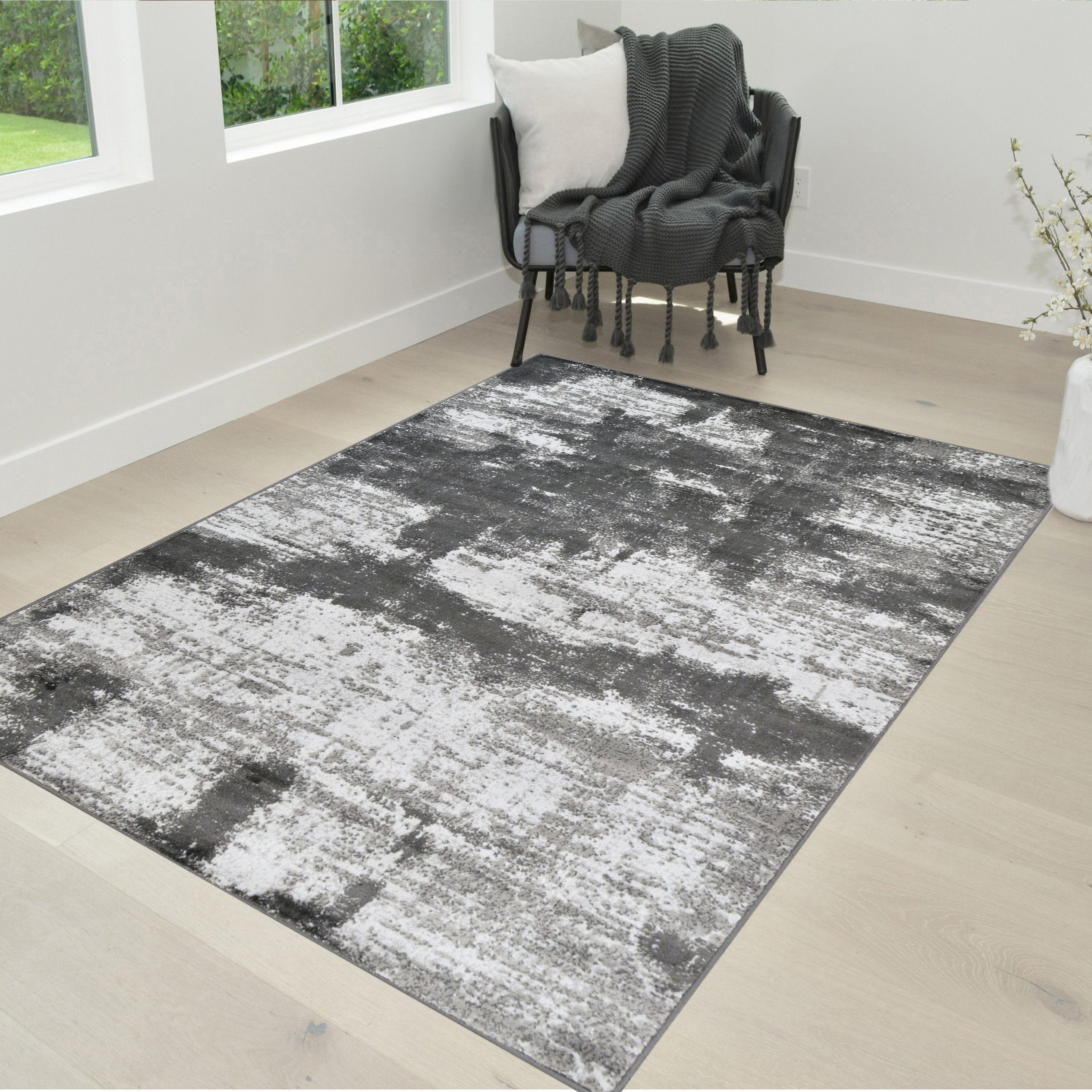 Luxury Rugs Contemporary Ultra-Soft, Shed Free Stain Resistant 70