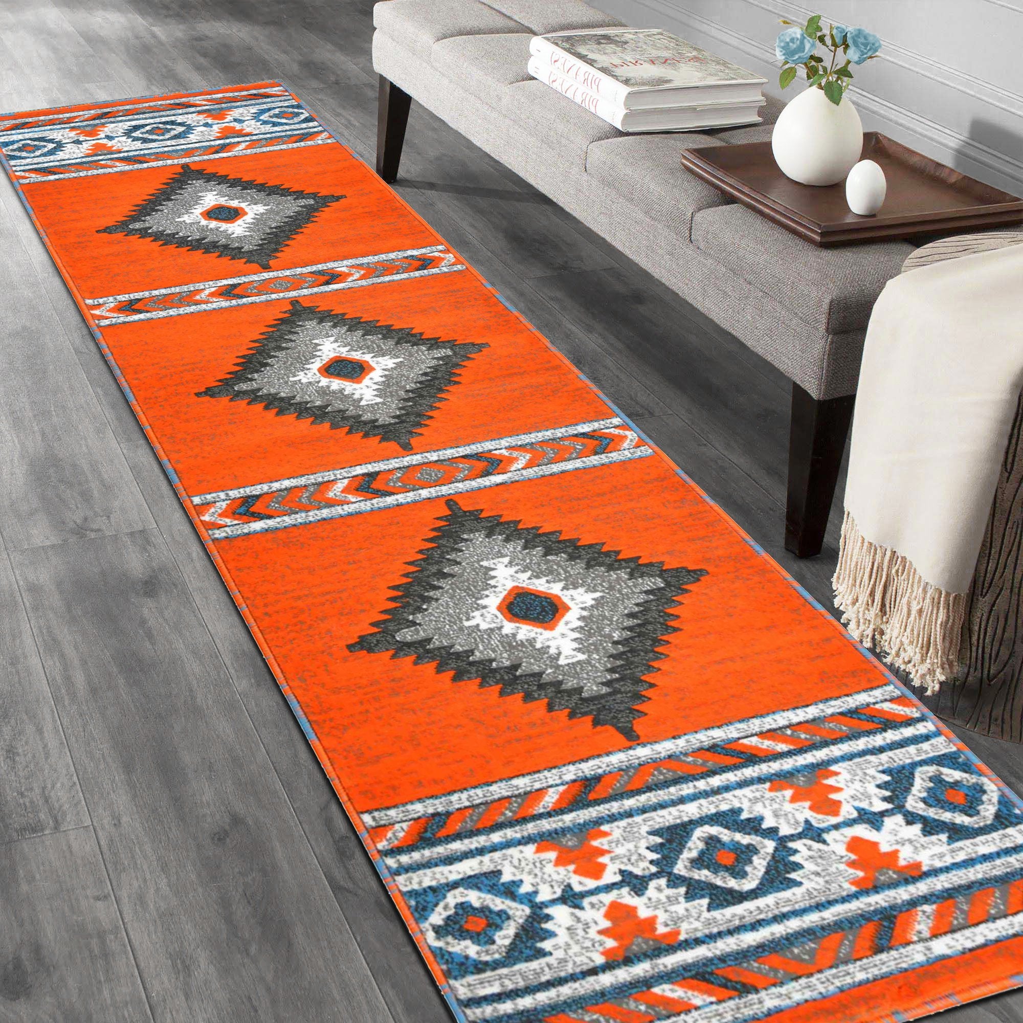 HR Southwestern Rugs Tribal Medallion #41