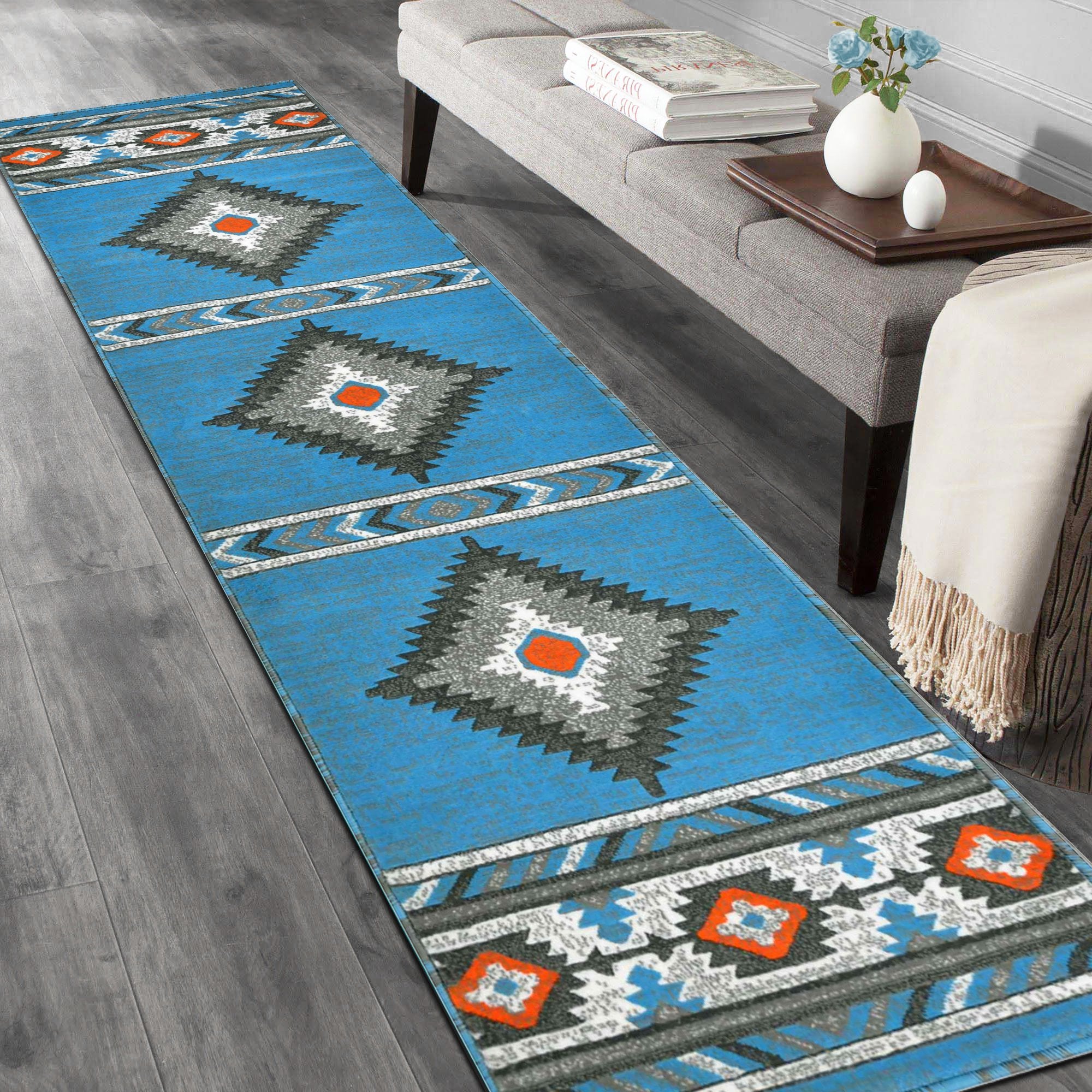 HR Southwestern Rugs Tribal Medallion #41