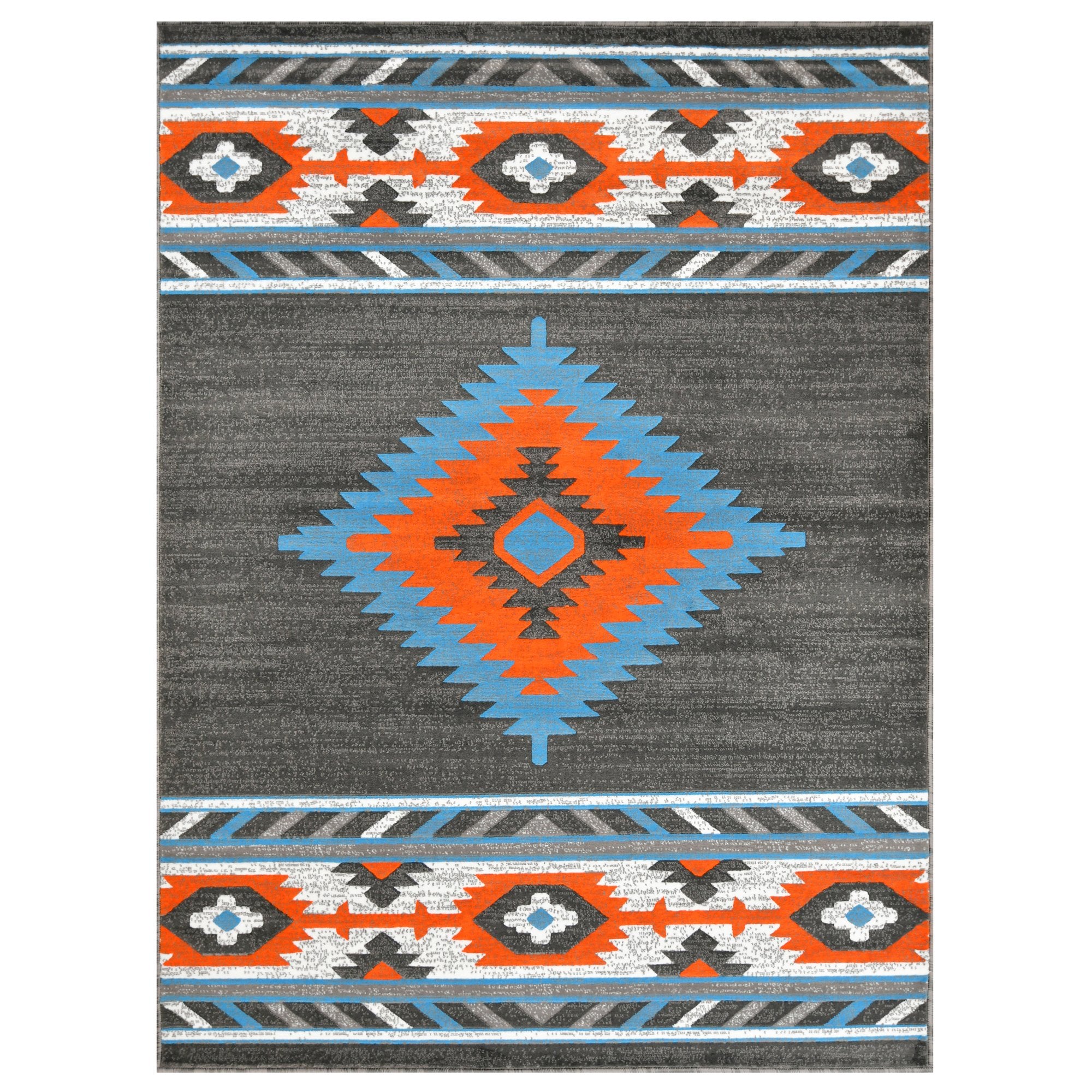 HR Southwestern Rugs Tribal Medallion #41