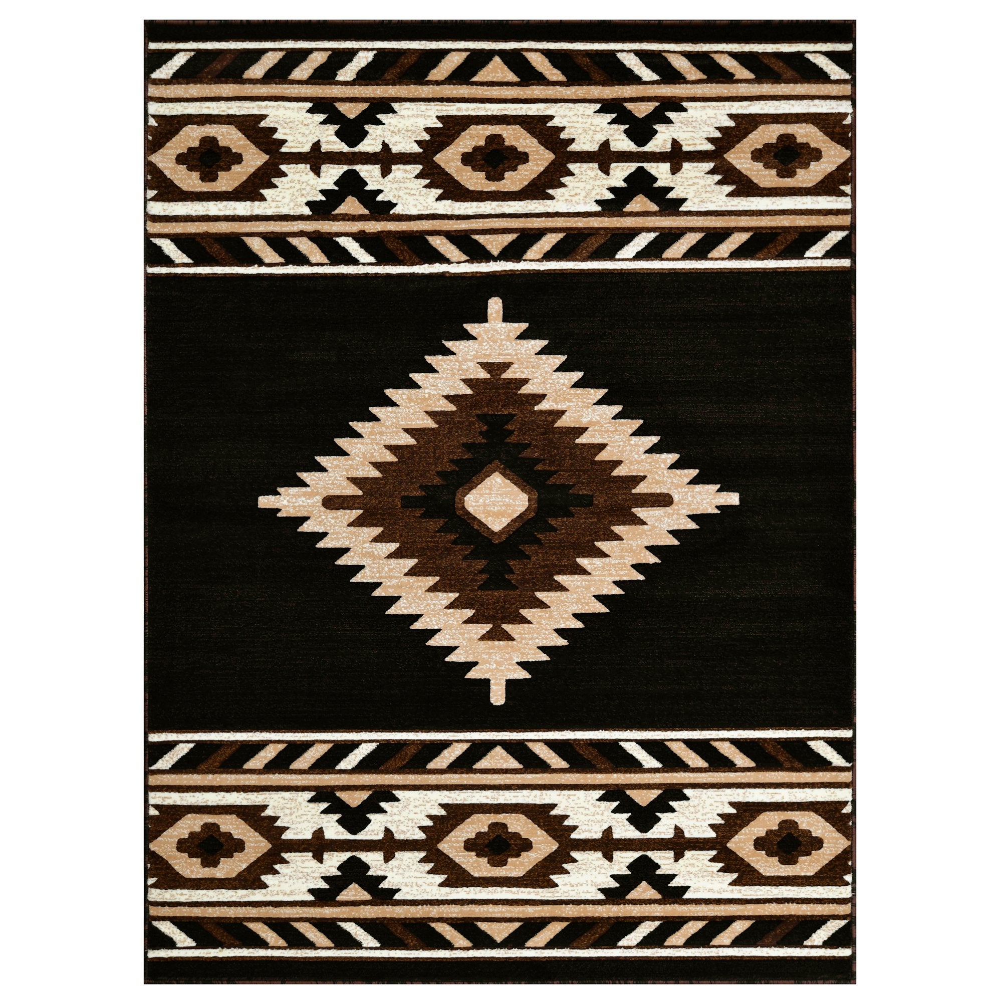 HR Southwestern Rugs Tribal Medallion #41