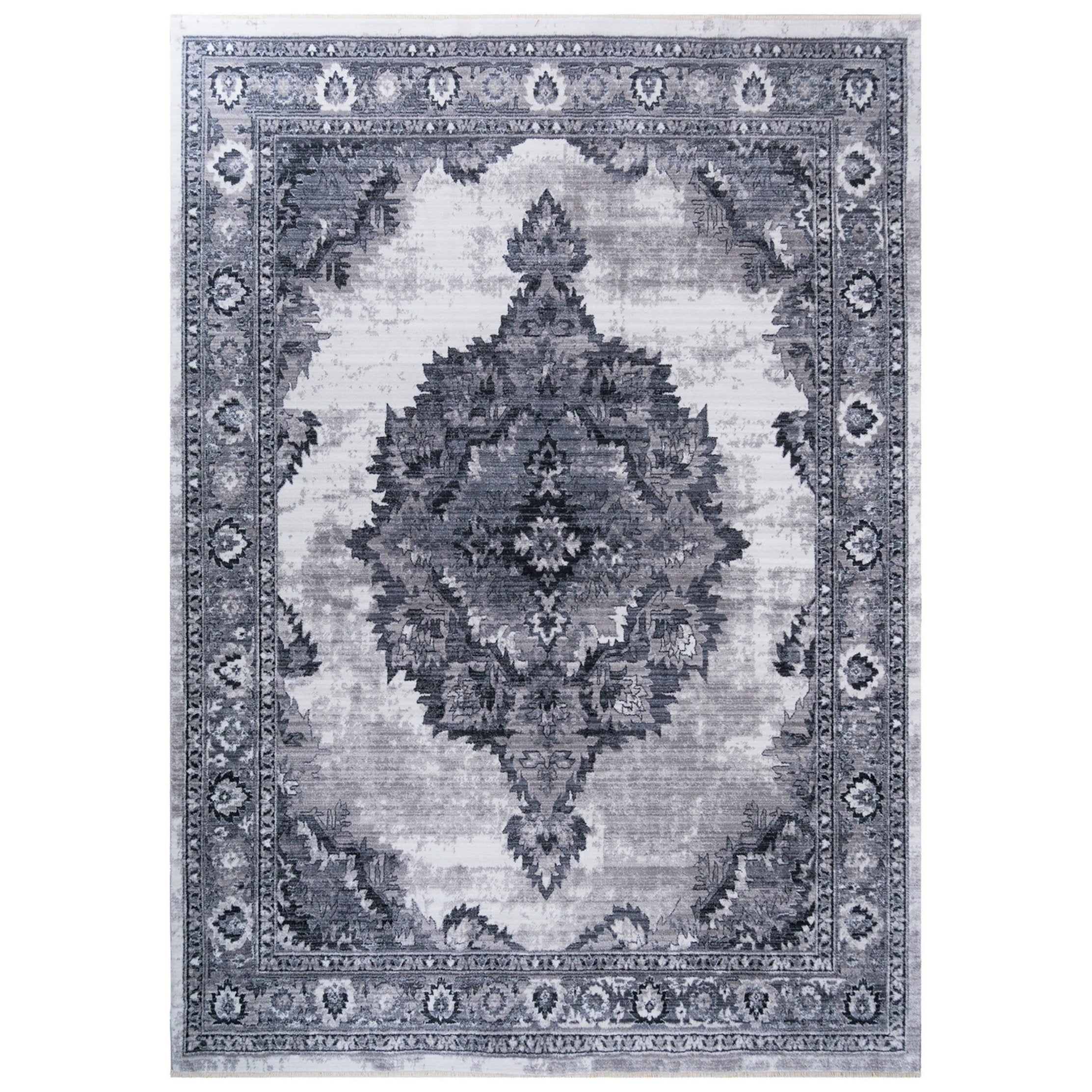 Bohemian Distressed Rug # 66