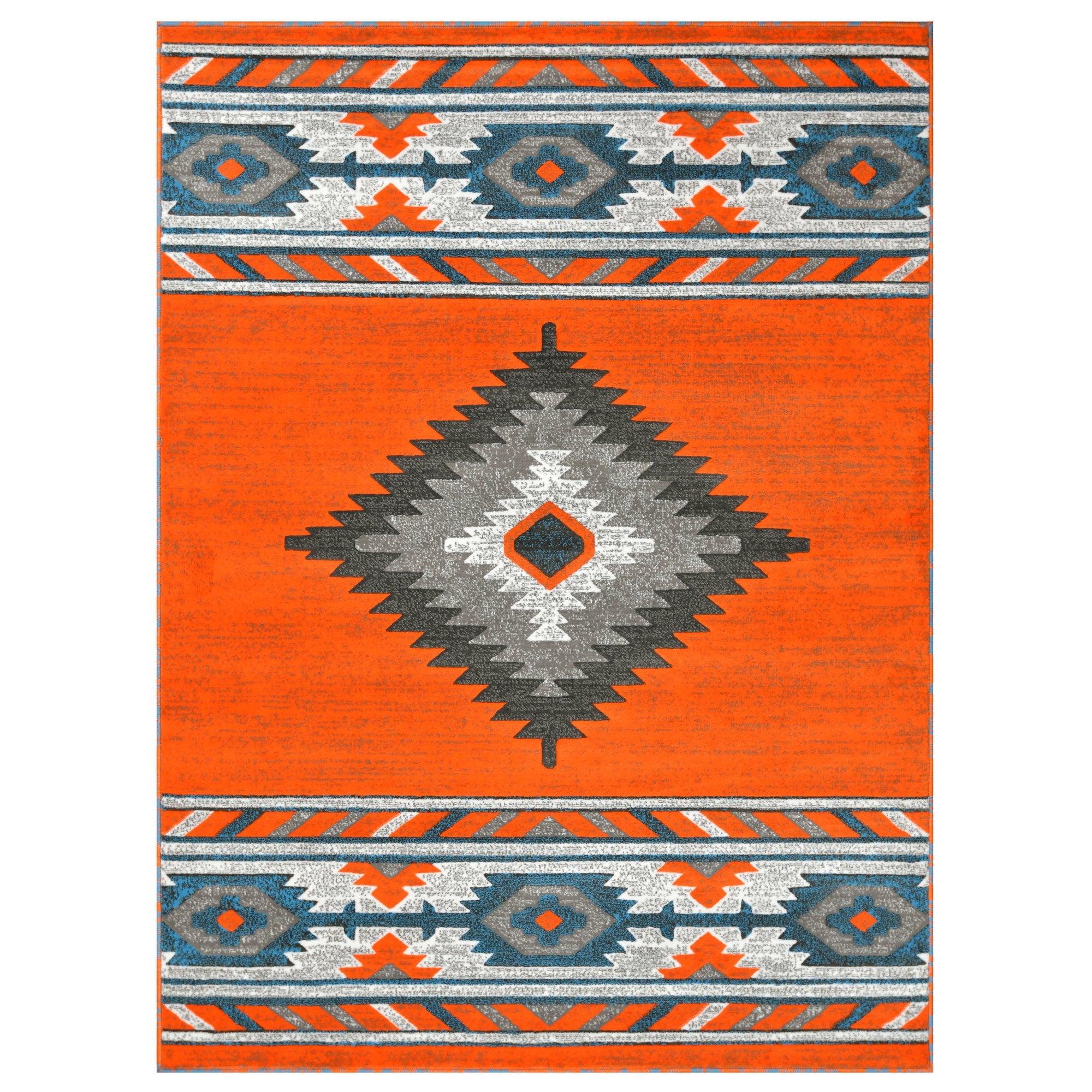 HR Southwestern Rugs Tribal Medallion #41