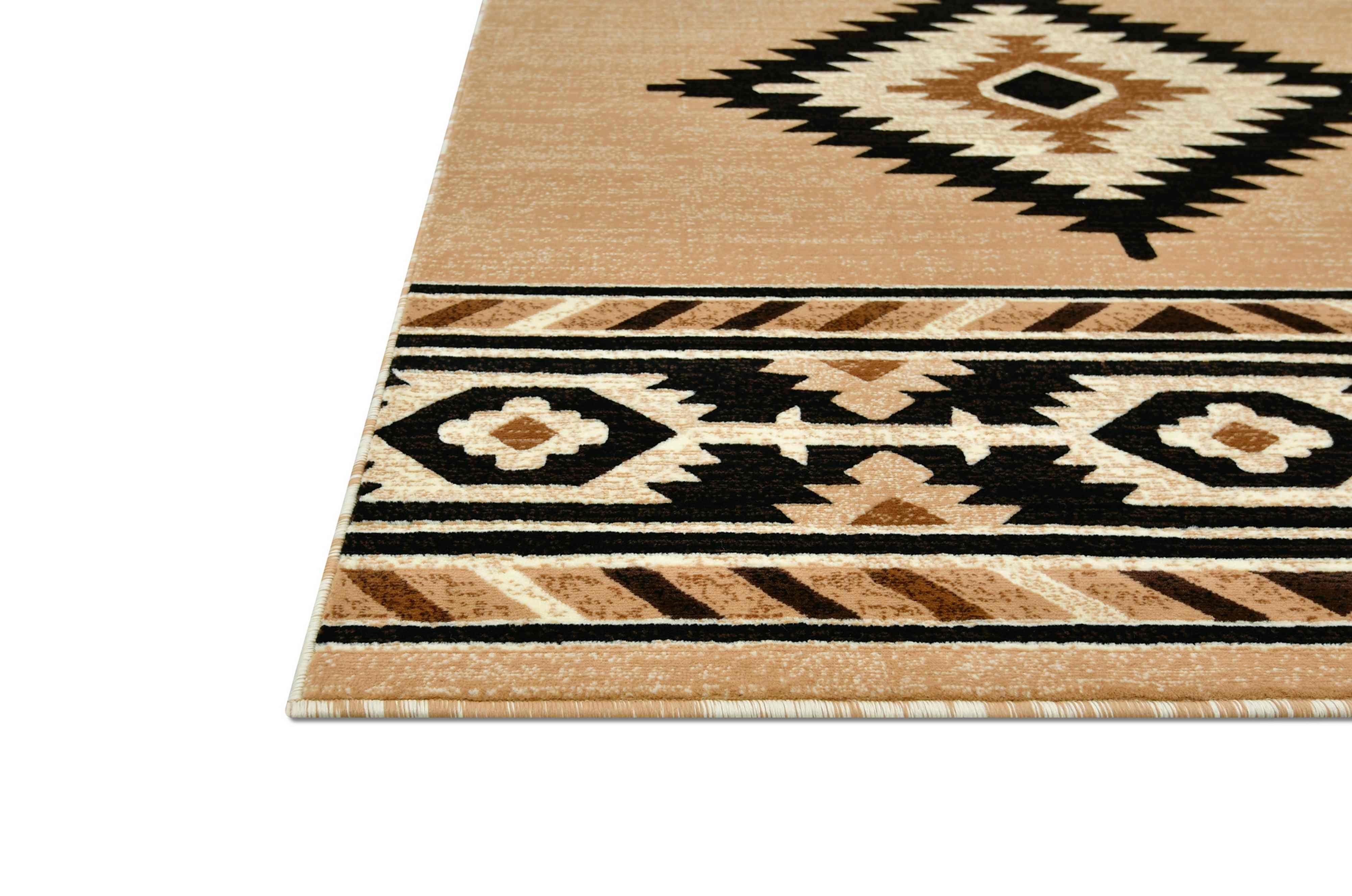 HR Southwestern Rugs Tribal Medallion #41