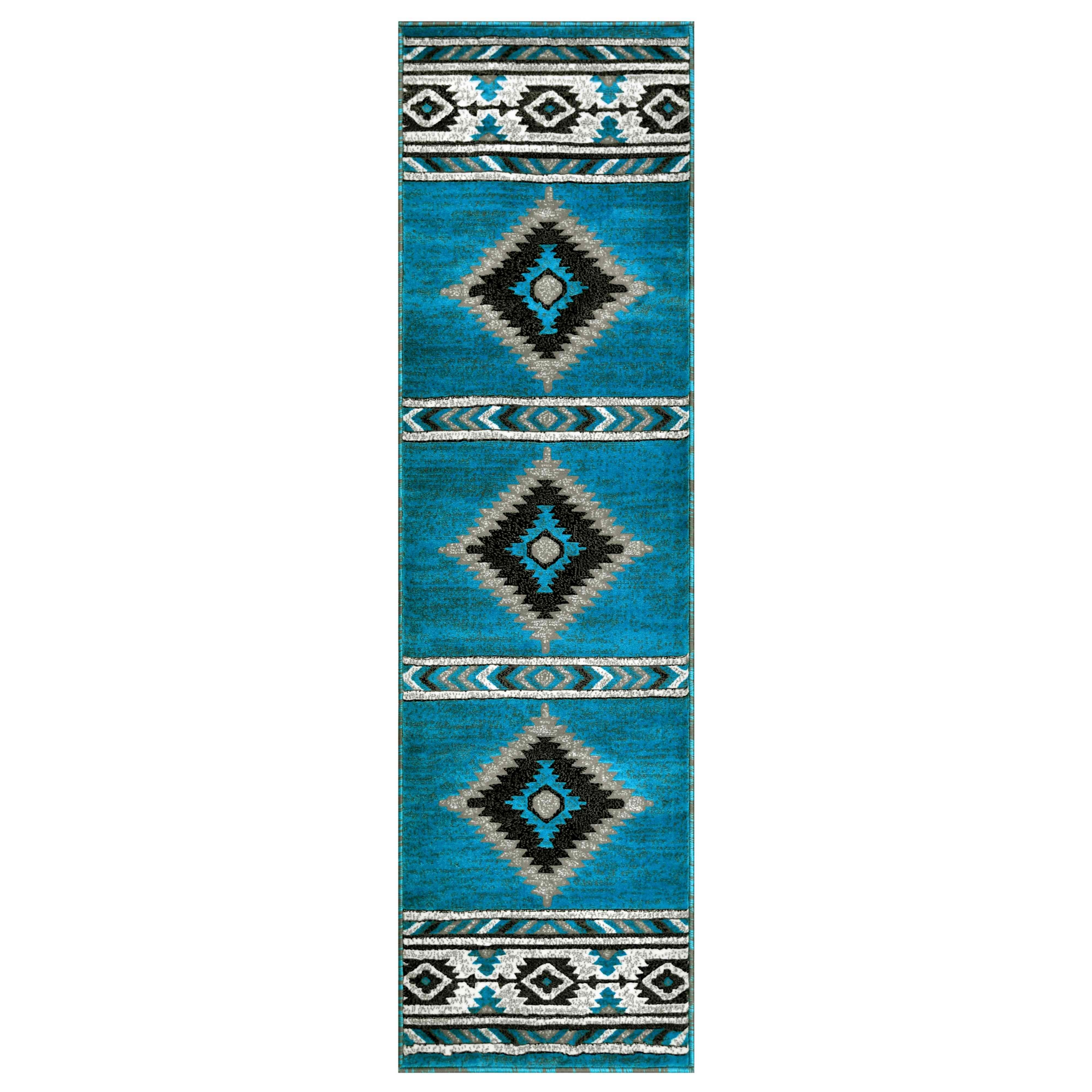 HR Southwestern Rugs Tribal Medallion #41