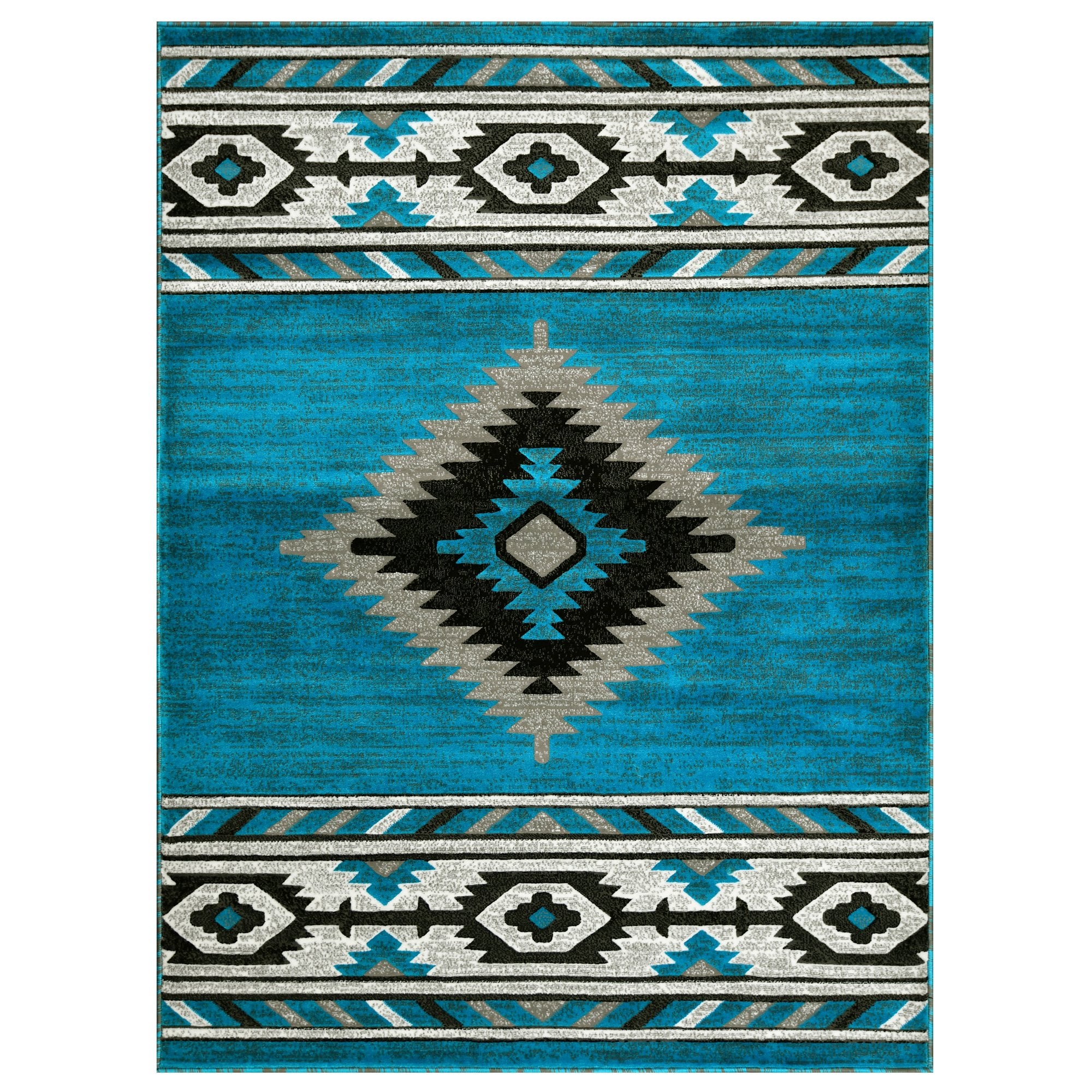 HR Southwestern Rugs Tribal Medallion #41