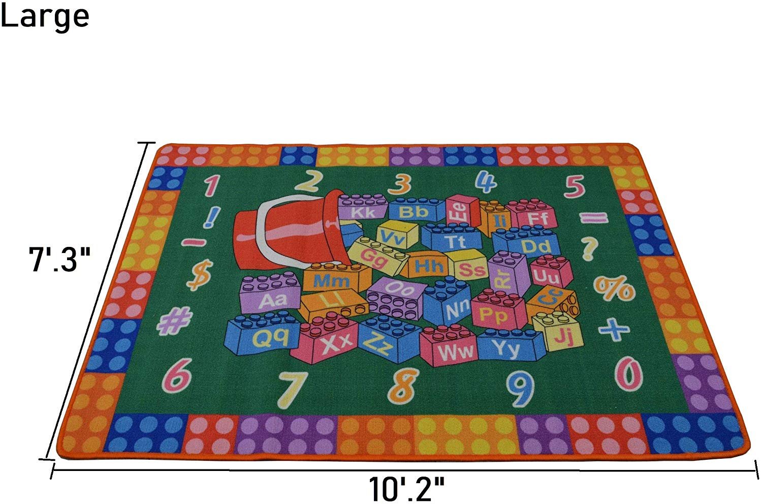 Building Block Non-Slip Kids Playmat