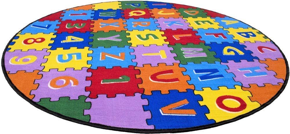 ABC Puzzle Letters/Numbers Kids Educational Non-Slip