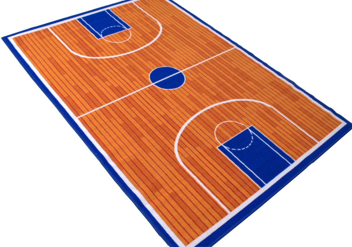Basketball Court Kids play mat Non-Slip