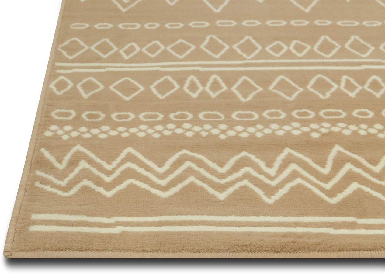 Southwestern Rug for Living Room Antiqued Trellis Camel and White Area Rug Boho D????cor Rugs for Bedroom