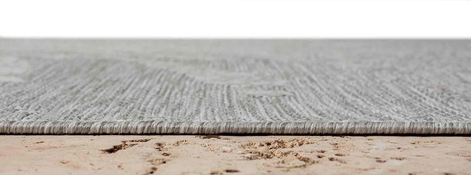 HR Waterproof Abstract Outdoor Rug - Stain and Fade-Resistant #1671