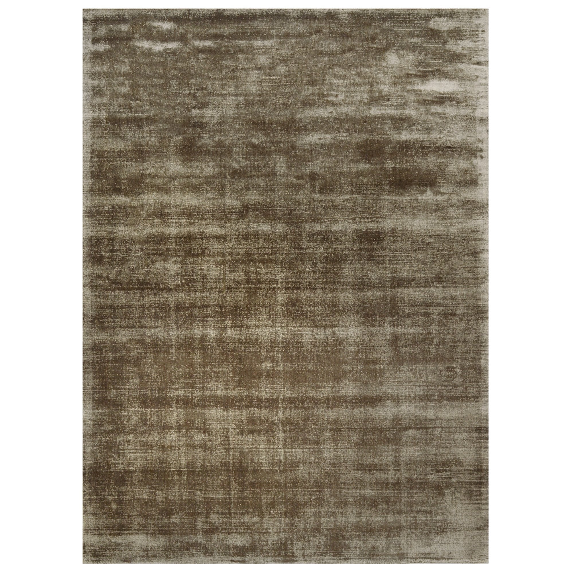 Sand Color Rugs Tencel Ultra-Soft Hand Knotted in India 5' X 8' Rugs for Dining Room