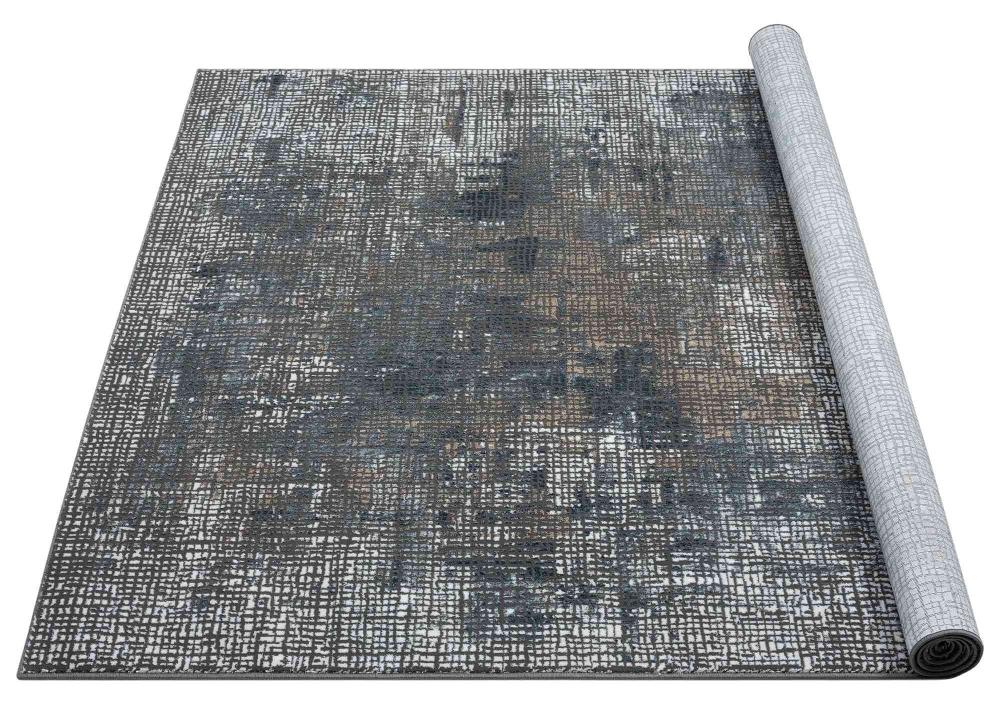 HR Premium Super Soft Polyester Abstract Area Rug #11450
