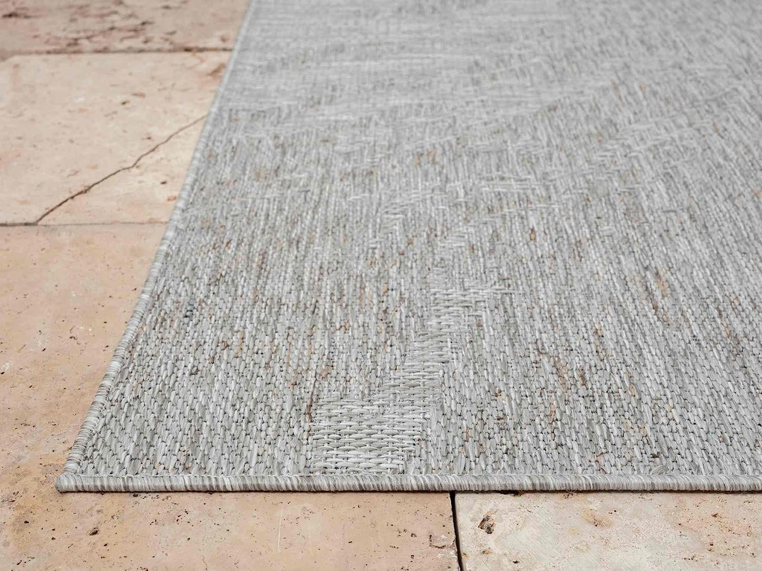 HR Waterproof Abstract Outdoor Rug - Stain and Fade-Resistant #1671