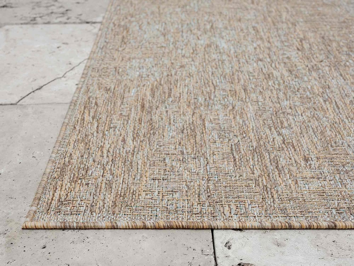 HR Waterproof Abstract Outdoor Rug - Stain and Fade-Resistant #1670
