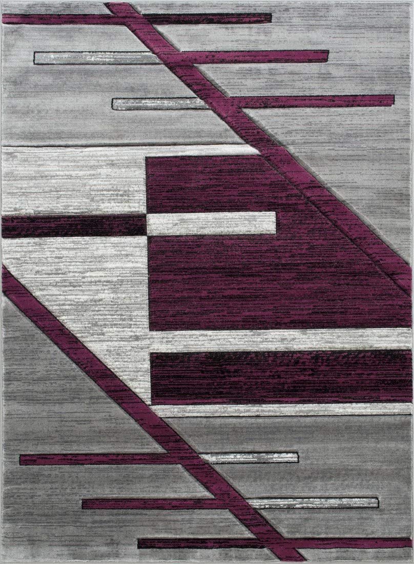 Monochromatic Rug/Linier Design Hand Carved 11