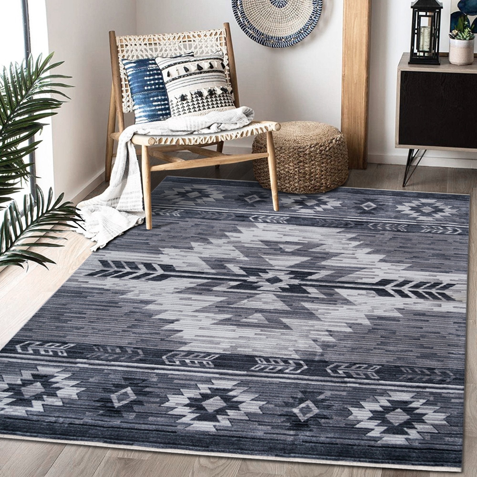 Southwestern sale Area Rug | Native Pattern Area Rug