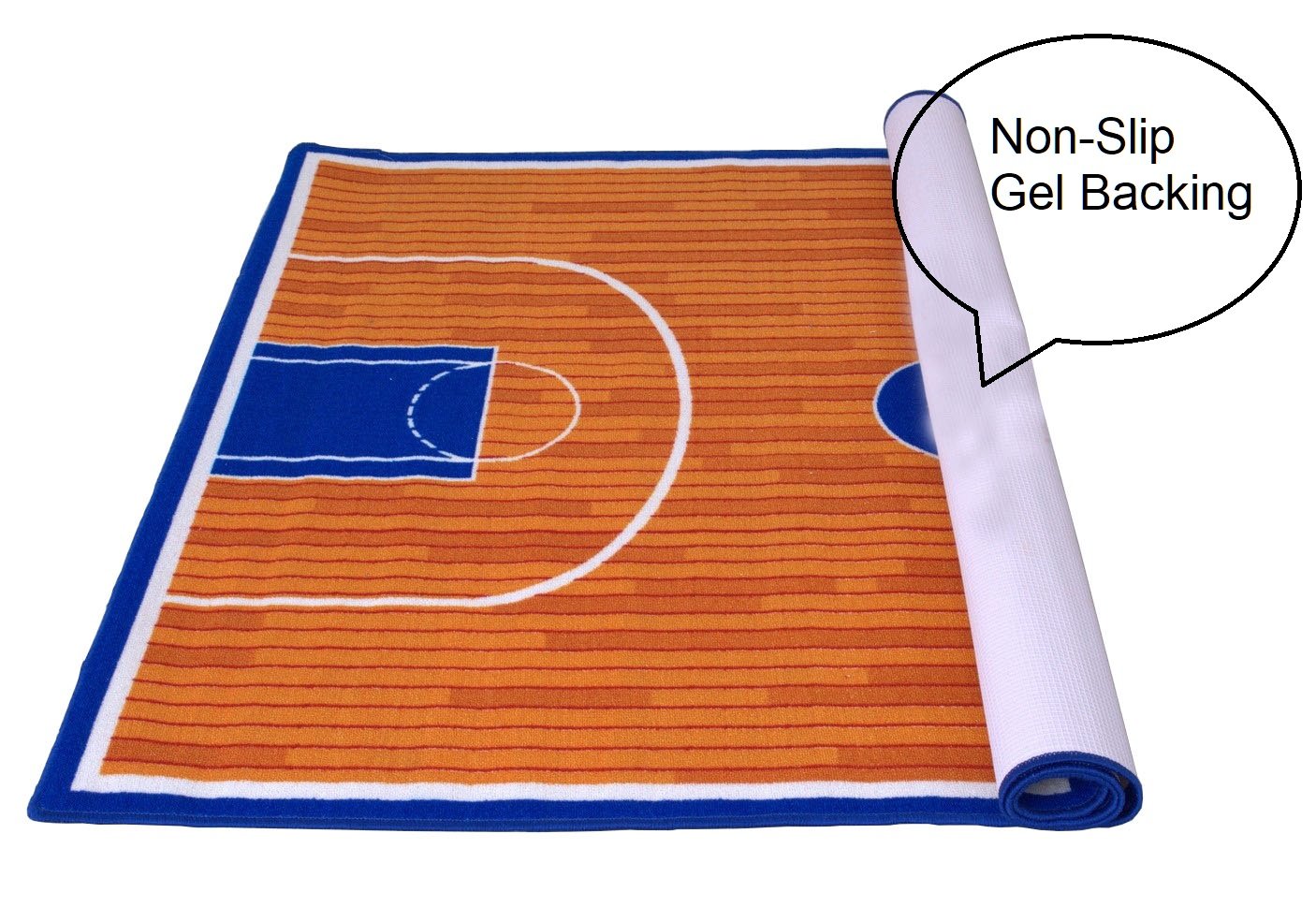 Basketball Court Kids play mat Non-Slip